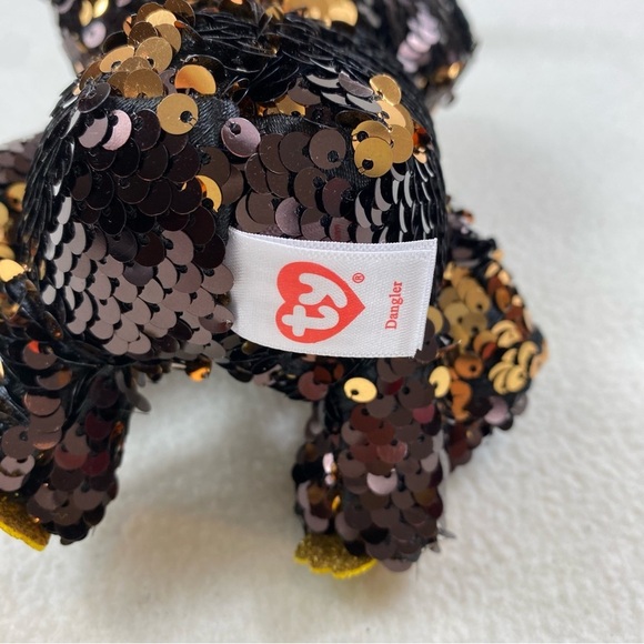Vintage Ty Flippables ~ Sequins Collection 'Dangler' the Sloth‎ (6 inch) - Picture 6 of 10